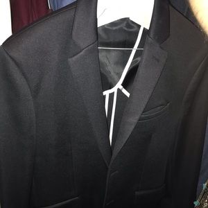 Black suit jacket